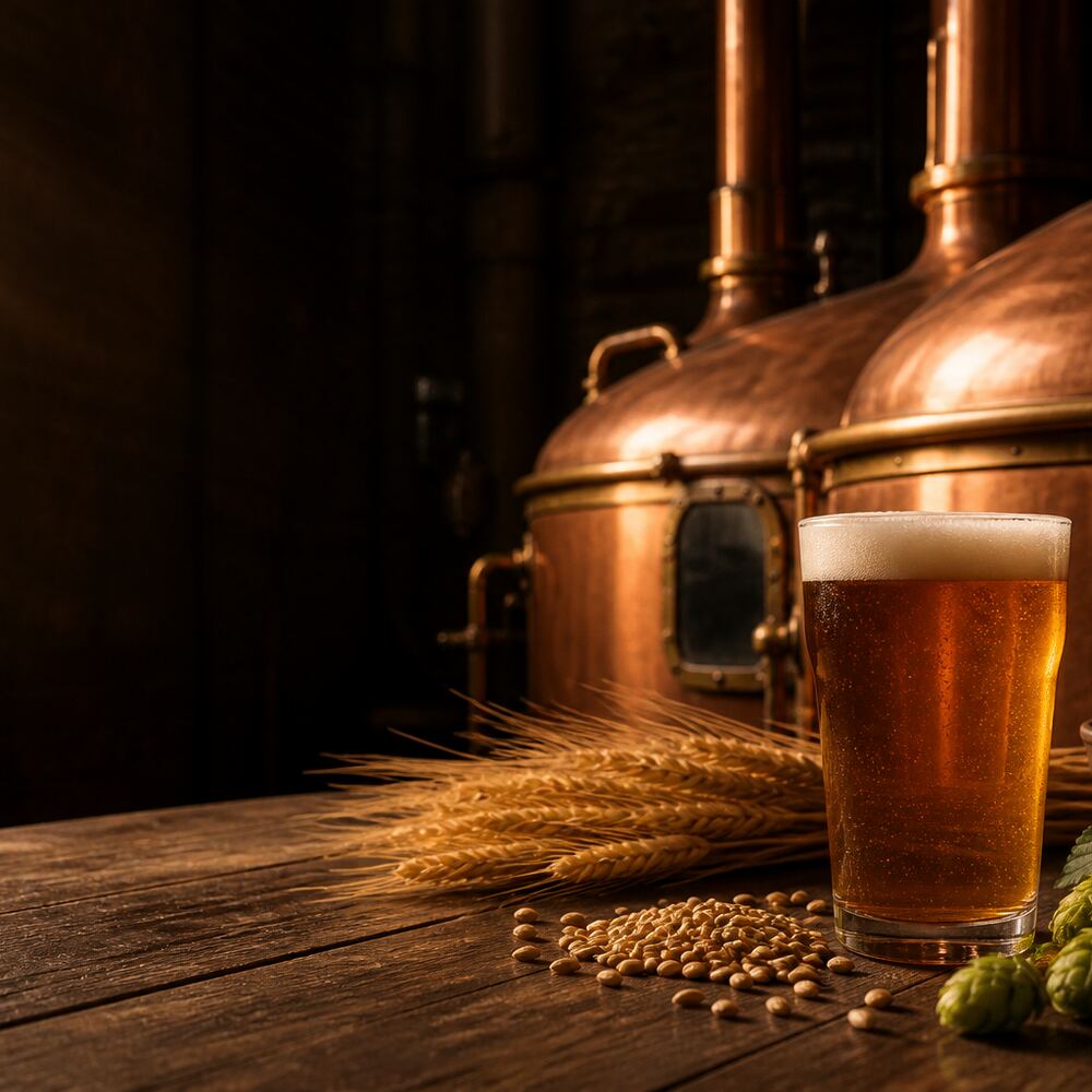 Detailed working view of legalisation within pioneer brewery