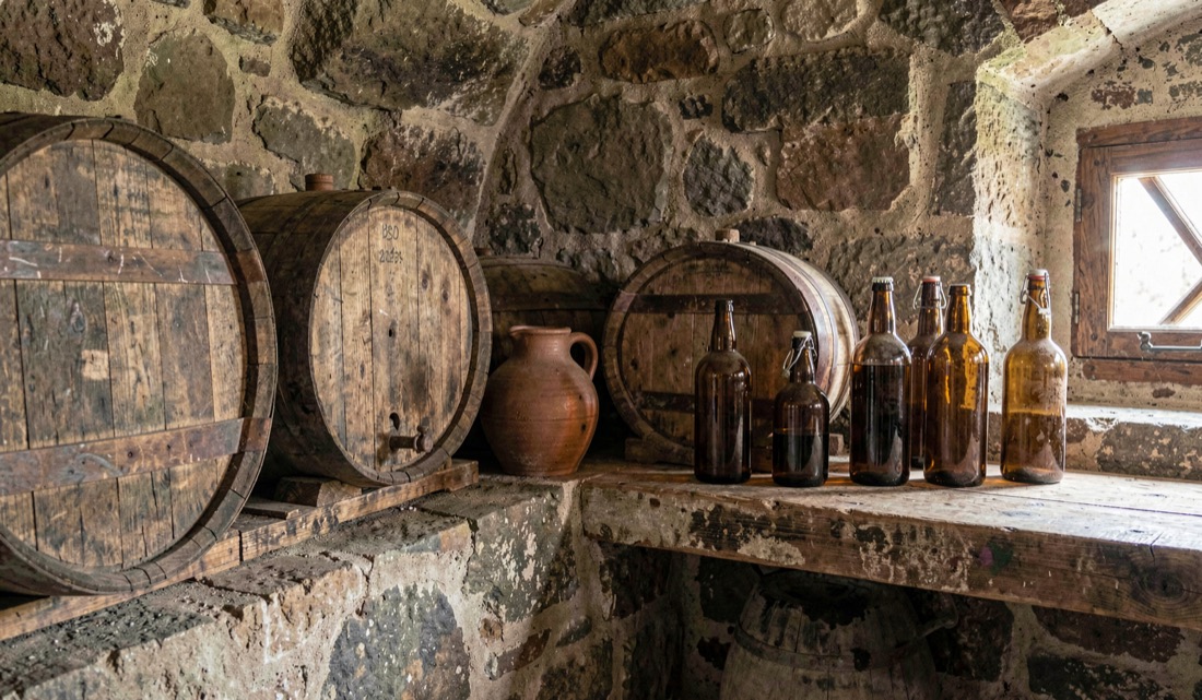 Understand how monastic brewing shaped European styles: professional view of abbey tradition, context showing Trappist label, with attention to bottle conditioning